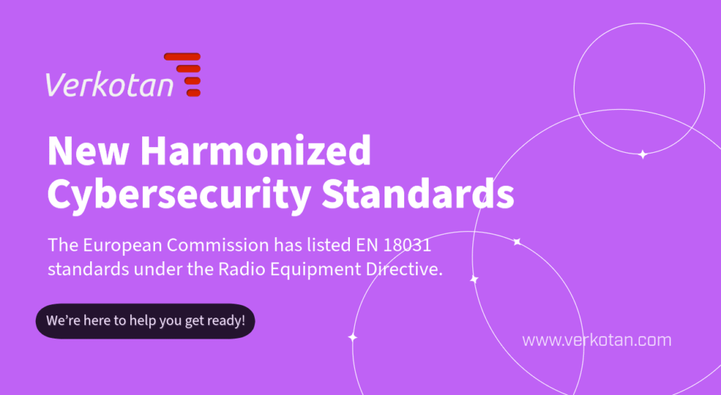 New Harmonized Cybersecurity Standards Published